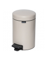 Brabantia Kosz Na Śmieci Pedałowy Newicon 3L Jasnobeżowy (149887) - nr 2
