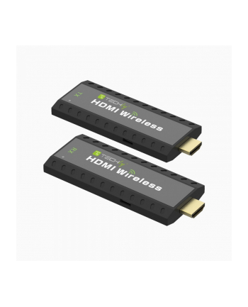 TECHLY Bezprzewodowy Extender HDMI 1080p 60Hz do 50m 5.8GHz Mini