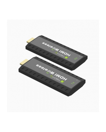 TECHLY Bezprzewodowy Extender HDMI 1080p 60Hz do 50m 5.8GHz Mini