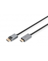digitus Kabel adapter DisplayPort - HDMI 4K 30Hz DP/HDMI M/M 1m - nr 8