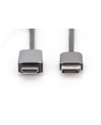 digitus Kabel adapter DisplayPort - HDMI 8K 60Hz DP/HDMI M/M 1,8m