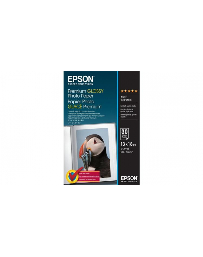 epson Papier Premium Glossy Photo 255g/m2 30 arkuszy 13x18cm główny
