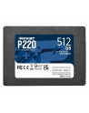 patriot Dysk SSD 512GB P220 550/500MB/s SATA III 2.5 cala - nr 3
