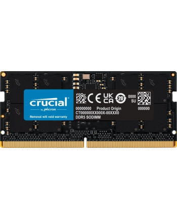 crucial Pamięć DDR5 SODIMM 16GB/5200 CL42 (16Gbit)
