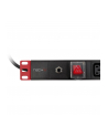 TECHLY Listwa Zasilająca Rack 1U 8x Gniazdo C13 Kabel C14 do UPS 2m - nr 10