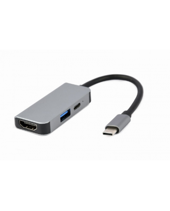 gembird Hub USB-C PD HDMI USB 3.1