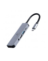 gembird Adapter USB-C 5w1, PD, HDMI, Audio, USB 3.1, USB 2.0 - nr 6