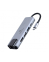 gembird Adapter wieloportowy USB-C 5w1, PD, HDMI, USB 3.1, USB 2.0, LAN - nr 1