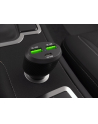 natec Ładowarka samochodowa Coney 2x USB 1x USB-C QC 3.0 Power Delivery 84W Czarna - nr 17