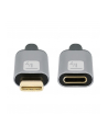 TECHLY Kabel Przedłużacz USB-C 3.2 Gen2 M/F 1m 100W 5A Czarny - nr 4