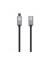 TECHLY Kabel Przedłużacz USB-C 3.2 Gen2 M/F 1m 100W 5A Czarny - nr 5