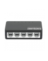 INTELLINET 5-Port Fast Ethernet Switch Desktop Size Plastic IEEE 802.3az Energy Efficient Ethernet Black - nr 11