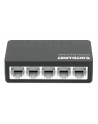 INTELLINET 5-Port Fast Ethernet Switch Desktop Size Plastic IEEE 802.3az Energy Efficient Ethernet Black - nr 19