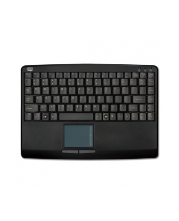Adesso Slim Touch Mini Keyboard with built in Touchpad (Black) (AKB-410UB)