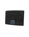 Adesso Slim Touch Mini Keyboard with built in Touchpad (Black) (AKB-410UB) - nr 3