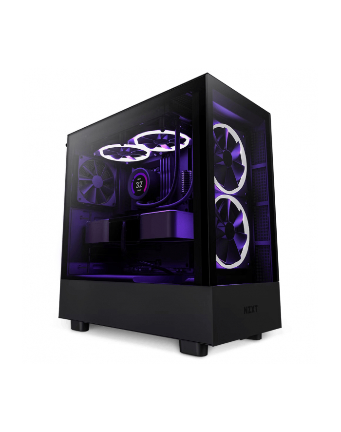 Nzxt Obudowa H5 Elite Z Oknem Czarna (Z32909) główny