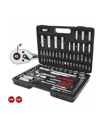 Zestaw kluczy nasadowych 918.0796 KS TOOLS