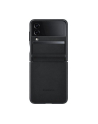 Samsung Flap Leather Cover do Galaxy Z Flip4 Czarne (EF-VF721LBEGWW) - nr 2