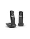 Gigaset AS690 Duo D-ECT Cordless Phone Kolor: CZARNY - nr 2