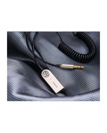 BAS(wersja europejska)S ADAPTER AUDIO BLUETOOTH 50USB  AUX CZARNY