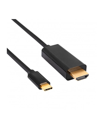 Kabel adapter Akyga AK-AV-18 USB C - HDMI 4K 1,8m