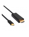 Kabel adapter Akyga AK-AV-18 USB C - HDMI 4K 1,8m - nr 1