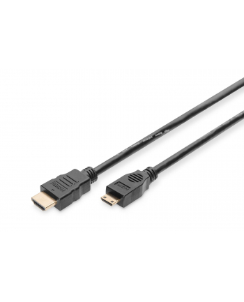 Kabel HDMI DIGITUS AK-330106-020-S HDMI C (mini)/M - HDMI A/M 2m