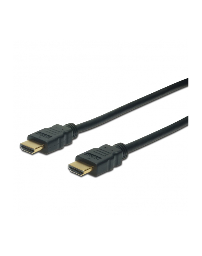 Kabel HDMI 1.4 DIGITUS HDMI A/M - HDMI A/M 1m czarny główny