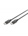 Kabel DisplayPort DIGITUS z zatrzaskami 4K 60Hz UHD Typ DP/DP M/M czarny 2m - nr 1