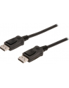 Kabel DisplayPort DIGITUS z zatrzaskami 4K 60Hz UHD Typ DP/DP M/M czarny 3m - nr 3