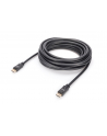 Kabel DisplayPort DIGITUS z zatrzaskami 4K 60Hz UHD Typ DP/DP M/M czarny 10m - nr 1
