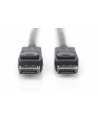 Kabel DisplayPort DIGITUS z zatrzaskami 8K 30Hz UHD Typ DP/DP M/M czarny 2m - nr 14