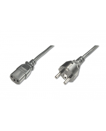 Kabel zasilający DIGITUS AK-440110-012-S Schuko prosty/IEC C13 M/Ż 1,2m