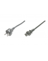 Kabel zasilający DIGITUS AK-440115-008-S Schuko prosty/IEC C5, M/Ż 0,75m - nr 1