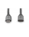 Kabel przedłużający USB 3.0 DIGITUS PREMIUM 60W/5Gbps Typ USB C/USB C Ż/M czarny 1m - nr 6