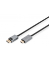 Kabel adapter DIGITUS PREMIUM DisplayPort - HDMI 4K 30Hz DP/HDMI M/M 1.8m - nr 2