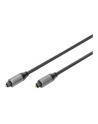 Kabel audio DIGITUS PREMIUM optyczny Toslink 2.2mm/Toslink 2.2mm M/M nylon aluminium 1m - nr 7