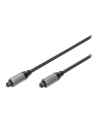 Kabel audio DIGITUS PREMIUM optyczny Toslink 2.2mm/Toslink 2.2mm M/M nylon aluminium 3m - nr 7