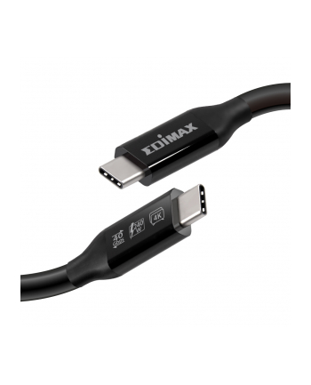 EDIMAX TECHNOLOGY Kabel USB4/Thunderbolt 3 Edimax UC4-020TP 2m USB-C to USB-C czarny