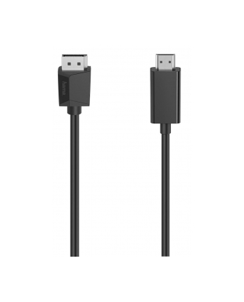 HAMA POLSKA Kabel Hama Displayport - HDMI 4K 1,5m czarny