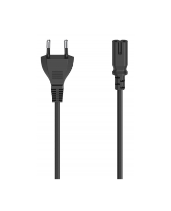 HAMA POLSKA Kabel zasilający Hama ósemka 1,5m czarny