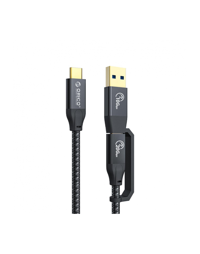 Kabel USB-C Orico ACC32-10-BK-BP USB 3.2 GEN2 20 Gbps, 4K, 100W główny