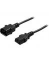 Przedłużacz kabla zasilającego Power Walker IEC 320 C13 -> C14 1.8m - nr 1