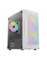 Aerocool Trinity Mini-Tower V2, Tempered Glass - biały - nr 1