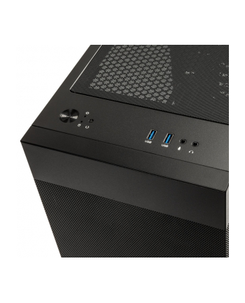 Lian Li LANCOOL 205M Mesh Micro-ATX-Gehäuse, Tempered Glass - czarny