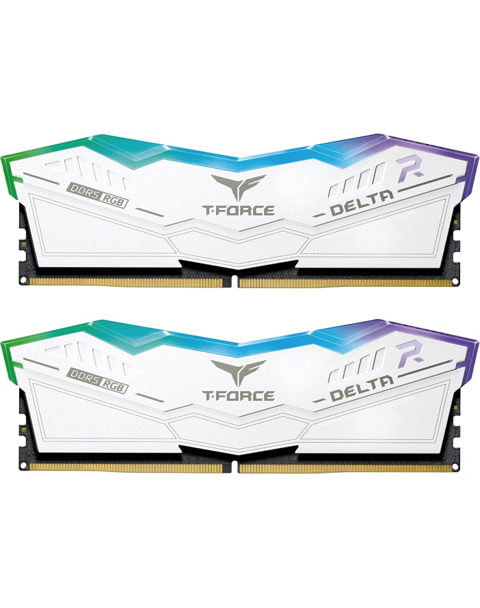 Pamięć DDR5 Team Group D-ELTA RGB 32GB (2x16GB) 5600MHz CL36 1,20V White główny