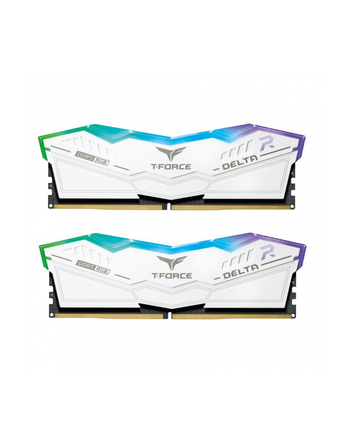 Pamięć DDR5 Team Group D-ELTA RGB 32GB (2x16GB) 6200MHz CL38 1,25V White główny