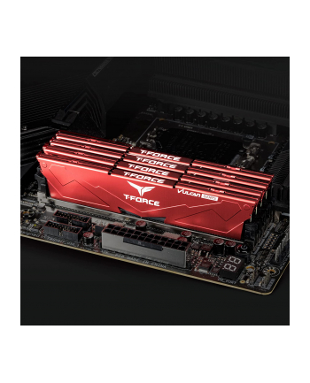 Pamięć DDR5 Team Group VULCAN 64GB (2x32GB) 5200MHz CL40 1,2V Red