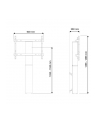 Stojak podłogowy Neomounts by Newstar PLASMA-W2250BLACK 42''-100'' 130kg - nr 11