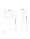 Stojak podłogowy Neomounts by Newstar PLASMA-W2250BLACK 42''-100'' 130kg - nr 7